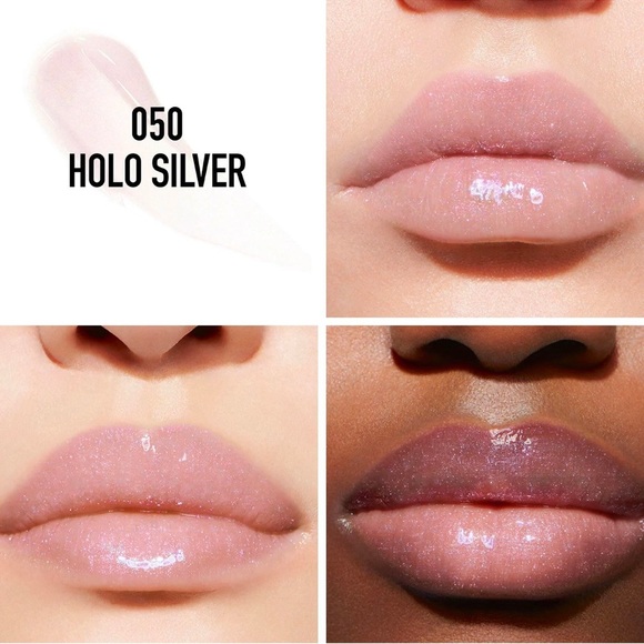 Dior Addict Lip Maximizer Lip Plumping Gloss - Holo Silver - Picture 2 of 4